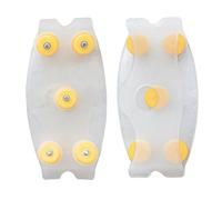 Crampons à glace en silicone - Crampons de traction de neige de 10,7 cm | Antidérapants pour la marche, la randonnée, l'escalade, la course à pied, les bottes de glace et de neige en plein air