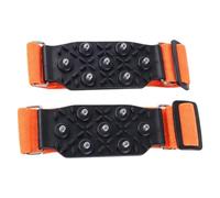 Crampons à Glace et Neige 7 Picots antidérapants de Haute adhérence | pointes à neige pour chaussures de marche pour hommes femmes jogging randonnée escalade hiver alpinisme pêche plein air