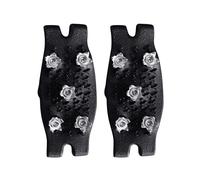 Crampons À Glace Pour Chaussures | 2 Pièces 5 Dents Ajustables Crampons À Neige | Semelles Grip Glacé pour Bottes d'Hiver | Pour Hommes Et Femmes, Randonnée Hivernale, Escalade, Pêche, Alpinisme, Camp