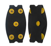 Crampons à Glace pour Chaussures et Bottes, Crampons antidérapants de Traction sur Neige - Poignées pour Chaussures de Glace et de Neige - pour la Course en Hiver, la Marche en Plein air, Le Jogging,