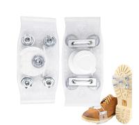 Crampons à glace - PP acier au manganèse nylon 4,6 x 12,5 x 2 cm | Cramons de traction sur glace | Pinces à neige | Attaque pour chaussures antidérapantes à cinq griffes pour la marche, la randonnée