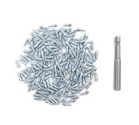 Crampons à neige en acier pour scooter vélo moto - 4 x 9 mm/4 x 12 mm clous antidérapants, vis de traction en acier robuste pour conditions de glace et de neige