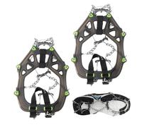 Crampons À Neige Pour Bottes - Bouclier Thermique Stable, Crampons À Dents De Préhension, Griffes D'ancrage À Friction, Pêche, Trekking, Promenade, Escalade, Alpinisme, Femmes, Hommes, Adultes, Enfant