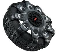 Crampons à neige - SPIKES SPIDER - Compact n°4 - Polyuréthane - Noir et gris - Montage rapide