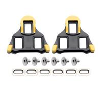 Crampons à pédale, 1 paire, Cales Chaussures Vélo, 6°, pour Cyclistes de Route et Course, Kit de cales de rechange, Kit de pédales de vélo d'intérieur et VTT