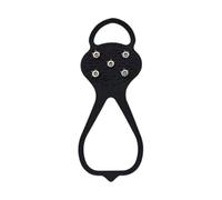 Crampons anti glisse pour chaussures, 5 dents antidérapantes pour glace | poignées d'hiver pour chaussures avec crampons | Idéal pour la randonnée, l'escalade, le jardin, les hommes et les femmes