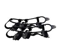 Crampons antidérapants, Crampons à Glace, Crampon antidérapant à 24 Dents for Escalade, randonnée, Alpinisme, Noir, Plusieurs Tailles(M)