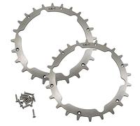 Crampons antidérapants de 212 mm pour robot de tonte Gardena Sileno City pour robot de tonte Gardena 250 Smart, 500 Smart, 300, 400, Life 1000, 500 Smart+, 600 (TLWG-01)
