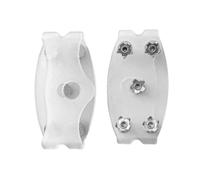 Crampons antidérapants pour chaussures d'hiver, griffes à 5 dents universelles, crampons pour chaussures de randonnée, crampons antidérapants pour homme et femme, hiver, sports de plein air, randonnée