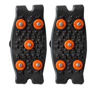 Crampons Antidérapants, Semelles Crampons Anti Verglas, Crampon pour Chaussures d'hiver, Crampon à Neige Antidérapant pour Hommes, Femmes pour Hiver Randonnée Pêche Marche (1 par)