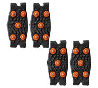 Crampons Antidérapants, Semelles Crampons Anti Verglas, Crampon pour Chaussures d'hiver, Crampon à Neige Antidérapant pour Hommes, Femmes pour Hiver Randonnée Pêche Marche (2 Pares)