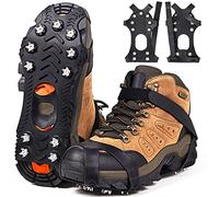 Crampons, Crampon Chaussures Neige et Glace de Randonnée, Antiderapant Hiver Verglas Marcher [Acier-Inoxydable]