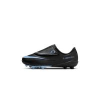 Nike Chaussures de football Mercurial Vapour 16 Club Enfant Terrain ferme Noir/Bleu C11 (28,5)