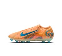 Crampons de foot à coupe basse pour gazon artificiel Nike Mercurial Vapor 16 Elite « Kylian Mbappé » Melon Tint/Igloo/Neo Turquoise 39