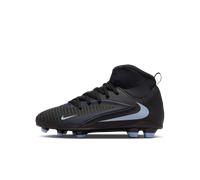 Crampons de foot multi-surfaces Nike Jr. Phantom 6 High Club pour ado Noir/Noir 38