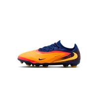 Crampons de foot multi-surfaces Nike Jr. Phantom 6 Low Pro « Erling Haaland » pour ado Laser Orange/Blue Void/Lemon Venom 36.5