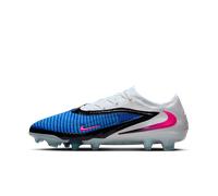 Crampons de foot Nike Phantom 6 Low Elite pour terrain sec Racer Blue/Blanc/Pink Blast 44.5