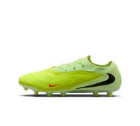 Crampons de foot pour terrain synthétique Nike Phantom 6 Low Pro Hyper Crimson/Limelight/Noir 45.5