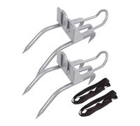 Crampons De Grimpe D'Arbres | Kit De 2 Pièces pour Équipement d'escalade - Équipement De Sécurité Anti Choc pour Activités en Plein Air Bûcheronnage Chasse Observation Et