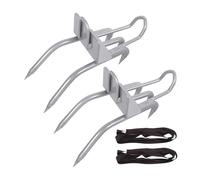 Crampons De Grimpe D'Arbres, Kit De 2 Pièces pour Équipement d'escalade, Équipement De Sécurité Anti Choc pour Activités en Plein Air Bûcheronnage Chasse Observation Et