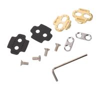 Crampons de Pédale Vélo, Antidérapants, Métal, pour Route et Gravel | Installation avec Vis, Rondelles, Patins et llen, Connexion Ferme, Mouvement , Usage Cyclisme