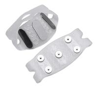 Crampons De Préhension Pour Chaussures - Crampons À Glace Antidérapants, Pointes De Traction Pour La Neige Et La Glace | Crampons À 5 Griffes Avec Clous En Acier Au Manganèse, Couvre-chaussures Antidé