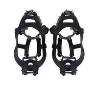 Crampons De Randonnee Et D'alpinisme 18 Dents Antiderapants Pour Chaussures A Neige Et Glace, Pointes Antiderapantes, Taille L