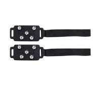 Crampons de traction pour neige - Ensemble double, poignées de bottes à pointes, couvre-pieds antidérapants | Trekking d'hiver randonnée escalade marche équipement de soutien d'équilibre sacs de trans