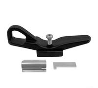 Crampons drisse avec corps en nylon et plaque de montage en acier inoxydable, conçus pour s'adapter aux carénages de 800 à 1310,6 cm pour les applications de voile marine