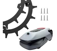 Crampons en acier inoxydable noir pour tondeuse robot Dream & Mova Mova 600, 1000 Dream A1, A1 Pro - Crampons de traction pour roues motrices - Antirouille et durable - Protection antidérapante pour