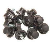 Crampons football nylon Tremblay Nylon 13mm 16mm crampons12 Noir Taille : 13-16 mm Noir G