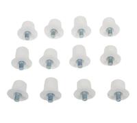 uhlsport Stollen-1007001010200 Stollen Mixte Adulte, Blanc, 13/16mm