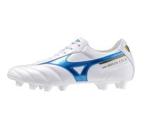Mizuno Morelia II Club Chaussures de Football Homme, Blanc Laser Blue, 41 EU