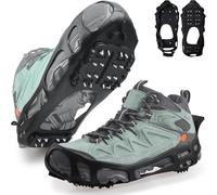 Crampons Neige et Glace Crampon Neige pour Chaussure Semelles Crampons Anti Verglas Crampon Antidérapants pour Marche, Randonnée, Alpinisme en Hiver (M)