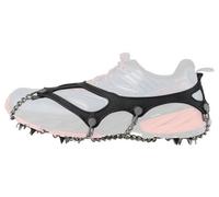 Nortec Micro-crampons Nordic 2.4 Noir pour randonnée et trail hivernal Taille XL 44-48