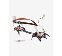 Crampons Petzl Irvis LeverLock noir orange