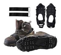 Crampons,Poids Léger Clous Neige Grips Crampons Protection Antiglisse Crampon Chaussures Et Glace De Randonnée, Antiderapant Hiver Verglas Marcher