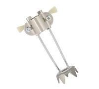 Crampons pour béquilles crampons pour bâtons de fixation pour poignée sur glace pour canne béquilles pour mobilité à pied, poignée pour glace antidérapante