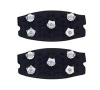 Crampons pour chaussures | 2 pièces de crampons de randonnée légers antidérapants | crampons pour les randonnées d'hiver et | Pour les activités de plein air telles que l'alpinisme, la pêche, les