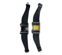 Crampons pour Chaussures,Crampon à 4 Pointes Robustes pour Adhérence,Antidérapants Bottes de Plein Air | pour Randonnée Alpinisme Pêche Camping Hommes Femmes