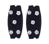 Crampons pour Chaussures, Crampon Neige, Crampons À Glace pour Bottes avec 5 Pointes De Chaussures, Crampon À Neige Antidérapants, Traction pour Femmes Et Hommes, pour La Marche, l'escalade, La