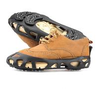 Crampons pour chaussures, crampons à glace pour chaussures, crampons à neige pour neige et glace avec 30 crampons en | Chaussures antidérapantes avec pointes de traction, poignées pour