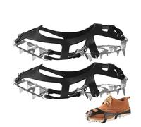 Crampons pour chaussures et bottes, montants antidérapants en acier inoxydable | Poignée pour chaussures, pour femmes hiver sports de plein air randonnée randonnée escalade pêche sac à dos jardin parc