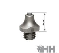 Crampons pour cheval Michel Vaillant Fastuds HG 14 Doré 14 mm