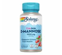 Cranactin D-Mannose 60 Veg Caps 1000 Mg Par Solaray