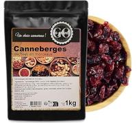 Cranberries séchées en morceaux 1000 g - LA PLANTIGO