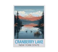 Cranberry Lake État de New York,Jigsaw Puzzle 1000 Pièces en Papier Puzzle-Stitch Classique Bricolage Enfants Décompression Jouet Éducatif Brithday Cadeaux Puzzles（38x26cm）-N75