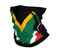 Crâne Afrique du Sud Drapeau Africain Homme Femme Bandeau Magique Unique Tube Bandeaux Anti-Solaire Protection du Visage pour Motorcycle Randonnée Sports