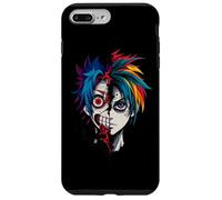 Crâne Anime Manga Japonais Otaku Esthétique Mi Démon Coque pour iPhone 7 Plus/8 Plus