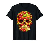 Crâne Apple Wholesale Produce Vendeur Cadeau Fruit Market T-Shirt